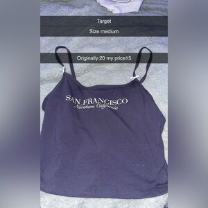 Target Women's Purple Tank Top